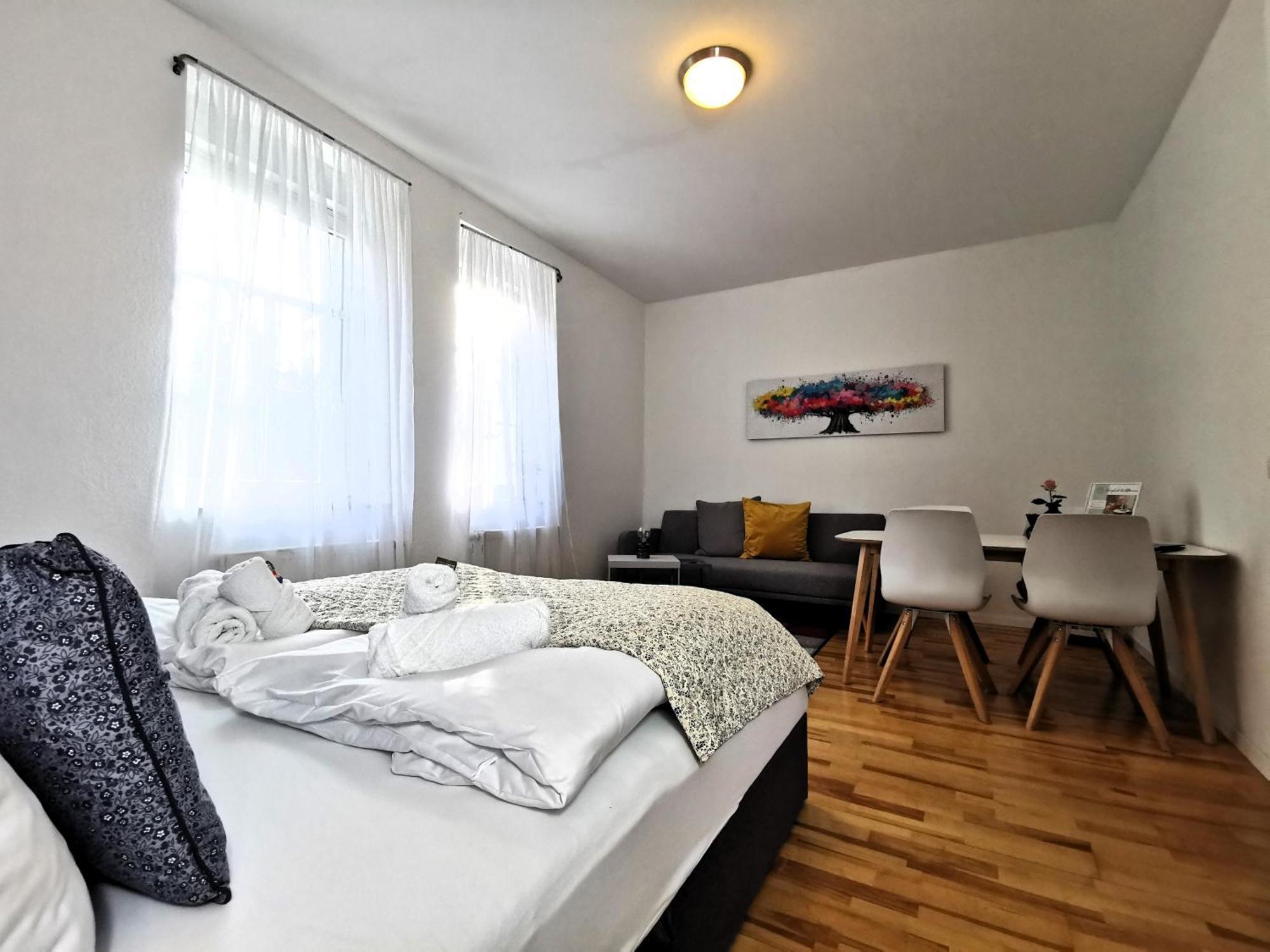 Apartment Bohnapartments Steigerwald - In Der Stadt - Vollausstattung - Wlan - Gratis Parkplaetze